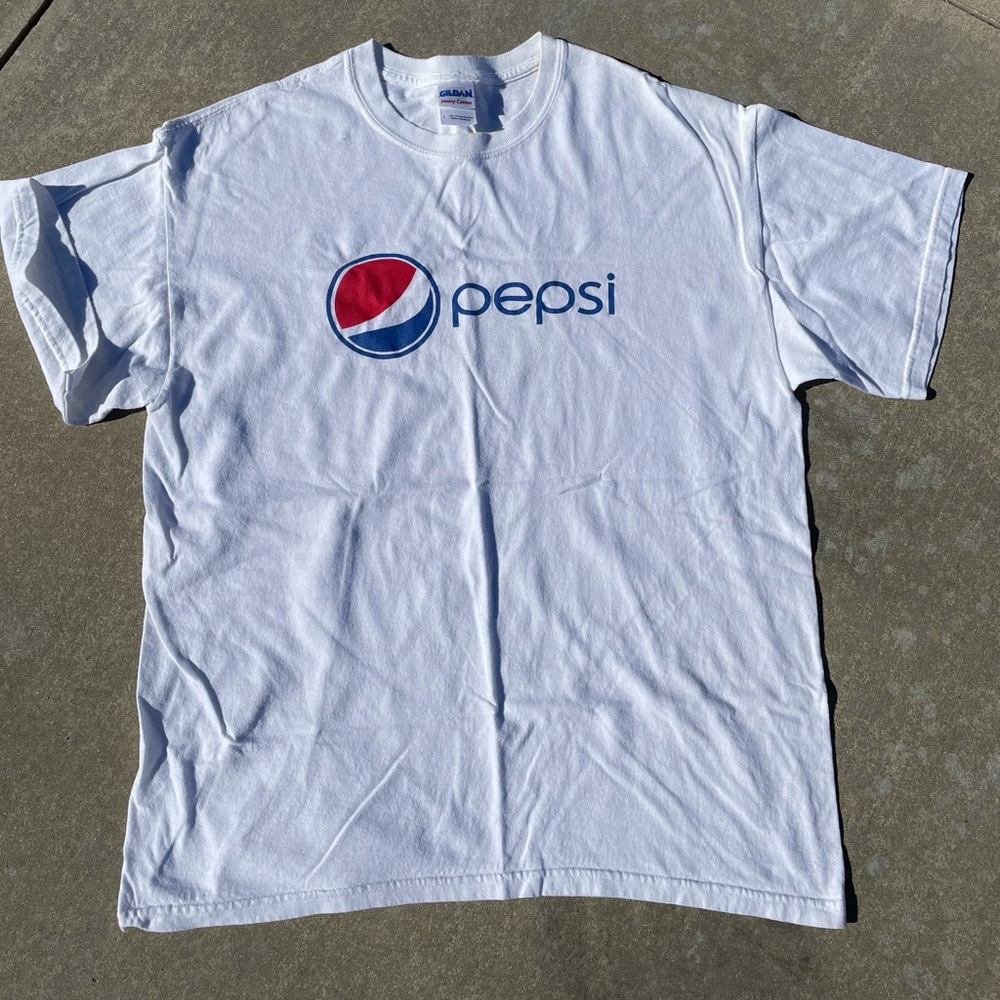 New without tags white Pepsi tee shirt